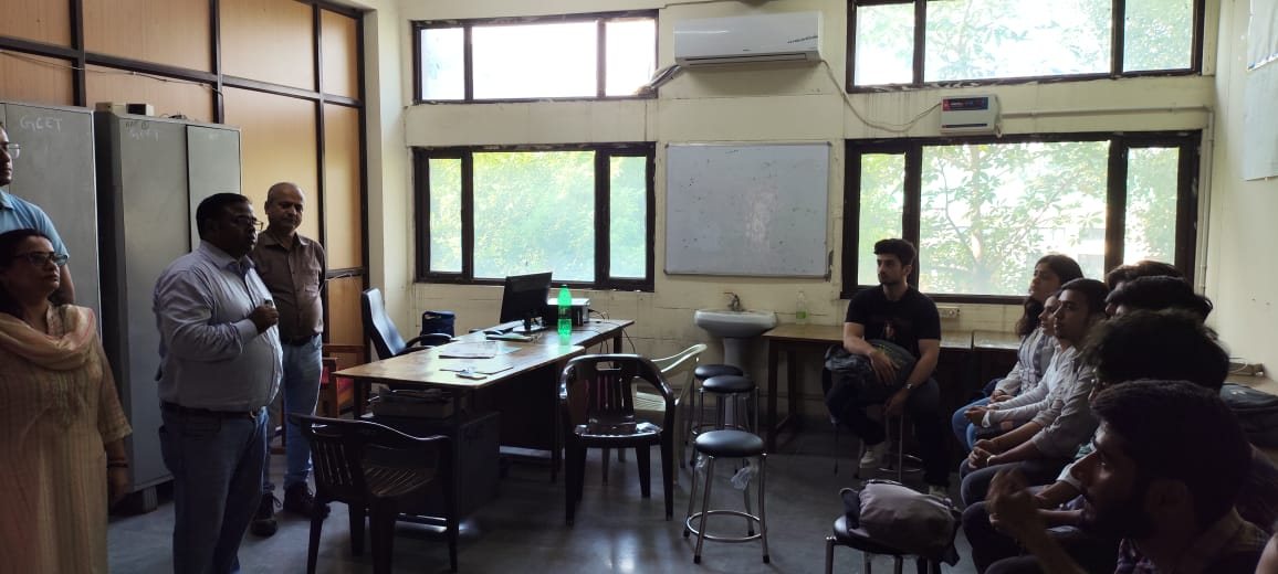 Campus drive by Valvo-Ischer Motors Ltd at GCET Jammu